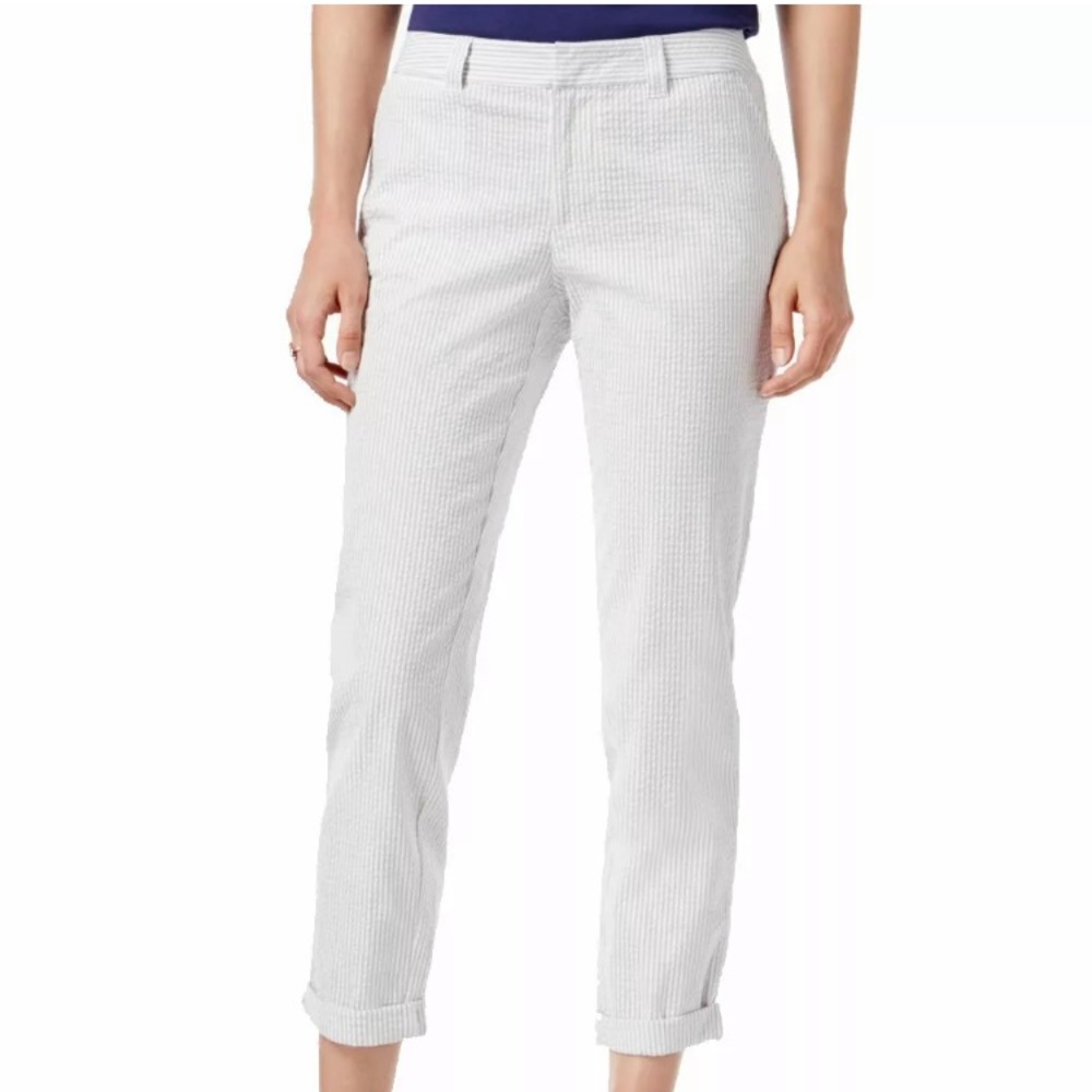 Maison Jules Lou Lou seer sucker pants